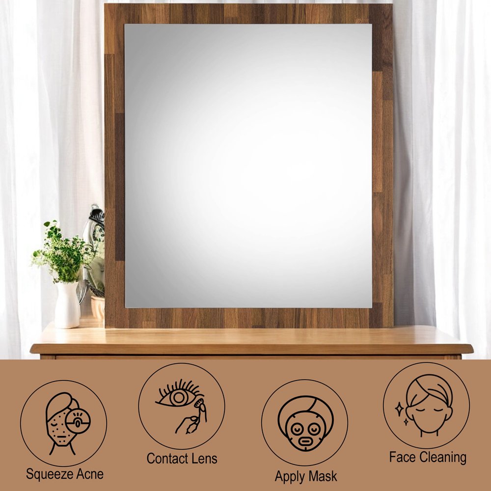 Hestia Mirror Walnut. Picture 5