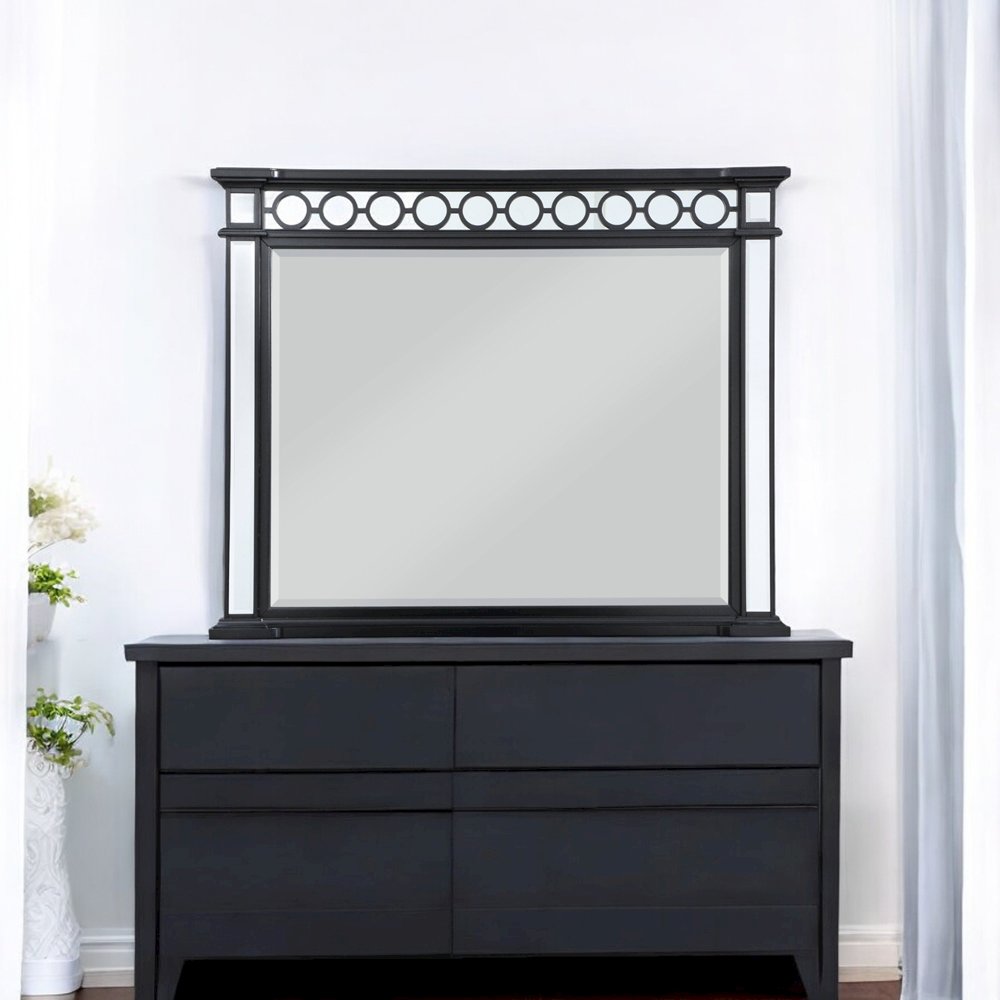 Varian II Mirror Mirrored, Black & Silver. Picture 6