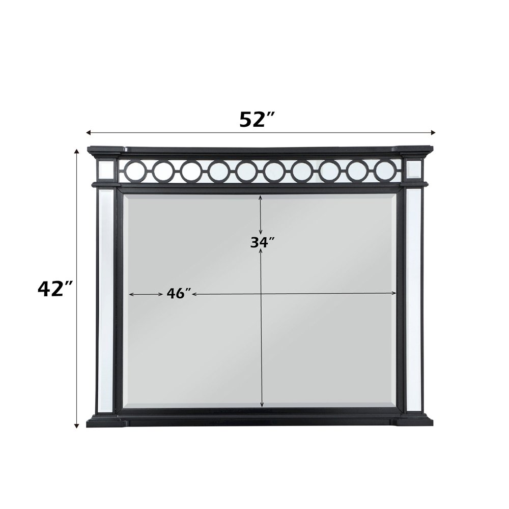 Varian II Mirror Mirrored, Black & Silver. Picture 4