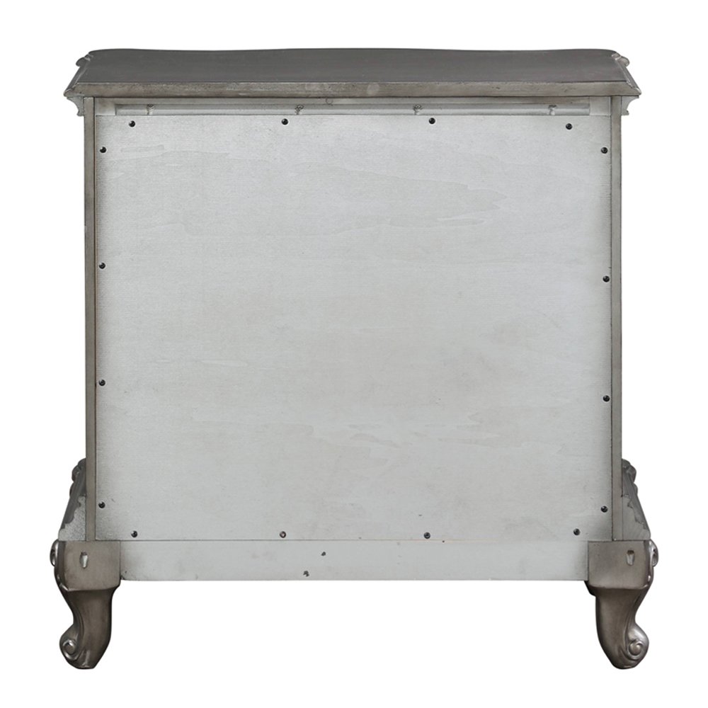 Ariadne Nightstand Antique Platinum. Picture 5