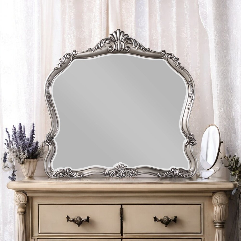 Ariadne Mirror Antique Platinum. Picture 3