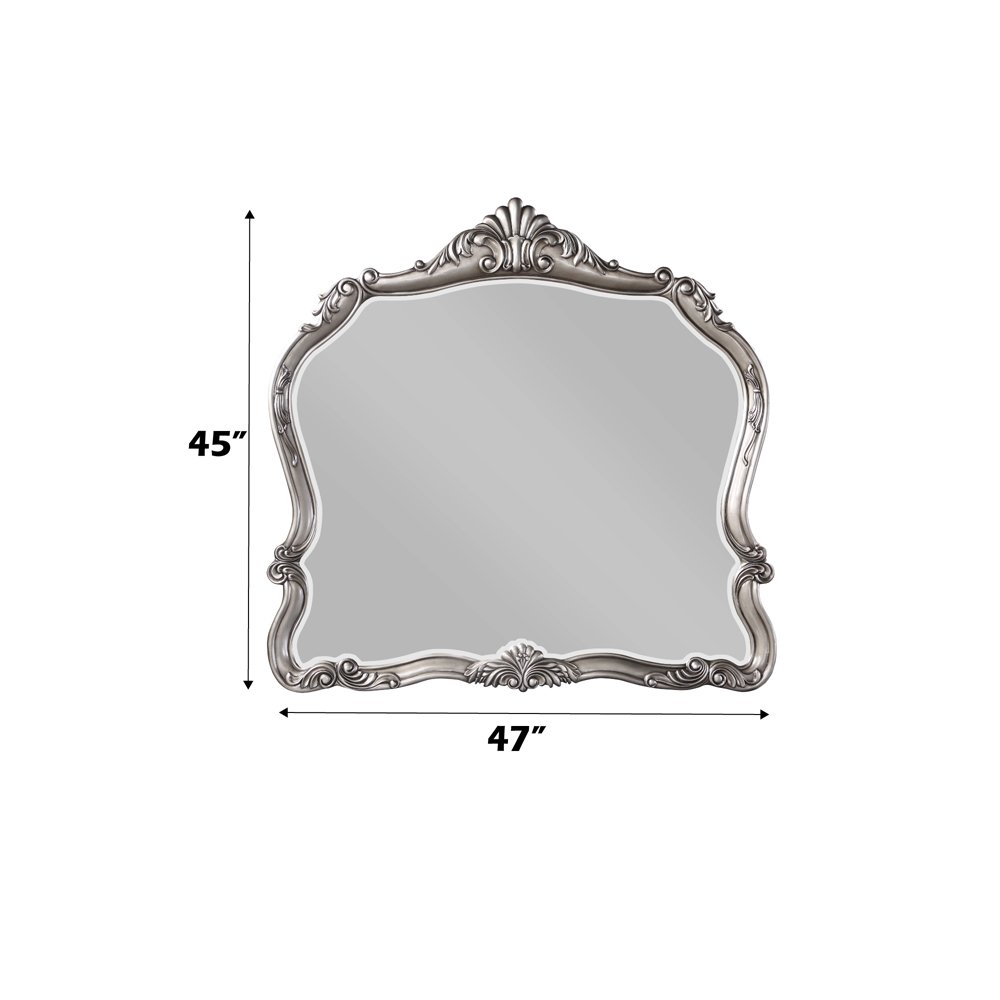Ariadne Mirror Antique Platinum. Picture 4