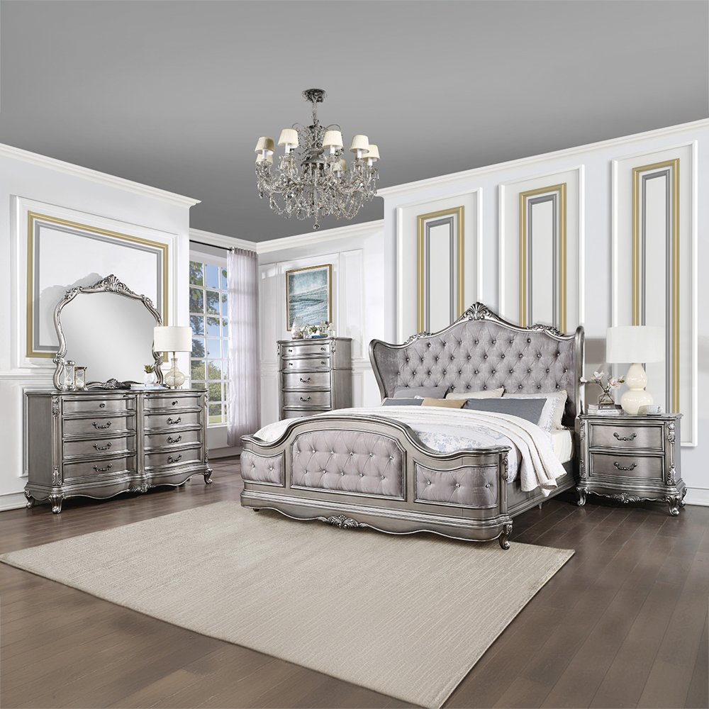 Ariadne Chest Antique Platinum. Picture 6