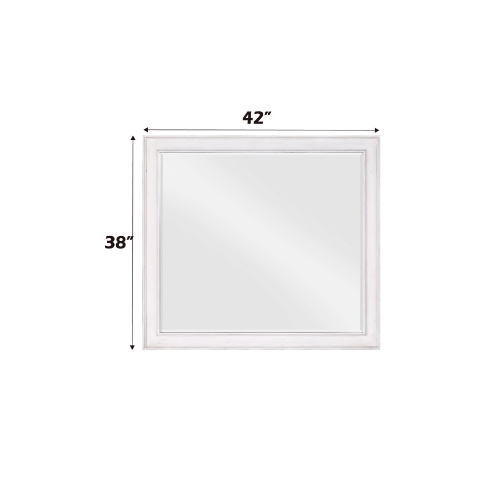 Katia Mirror Rustic Gray & Weathered White. Picture 4