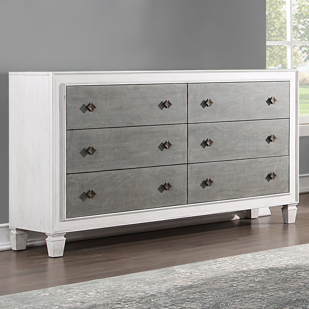 Katia Dresser Rustic Gray & Weathered White. Picture 1