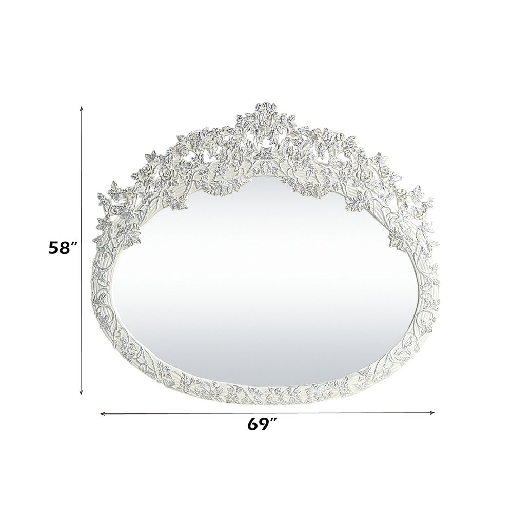 Vanaheim Mirror Antique White. Picture 4