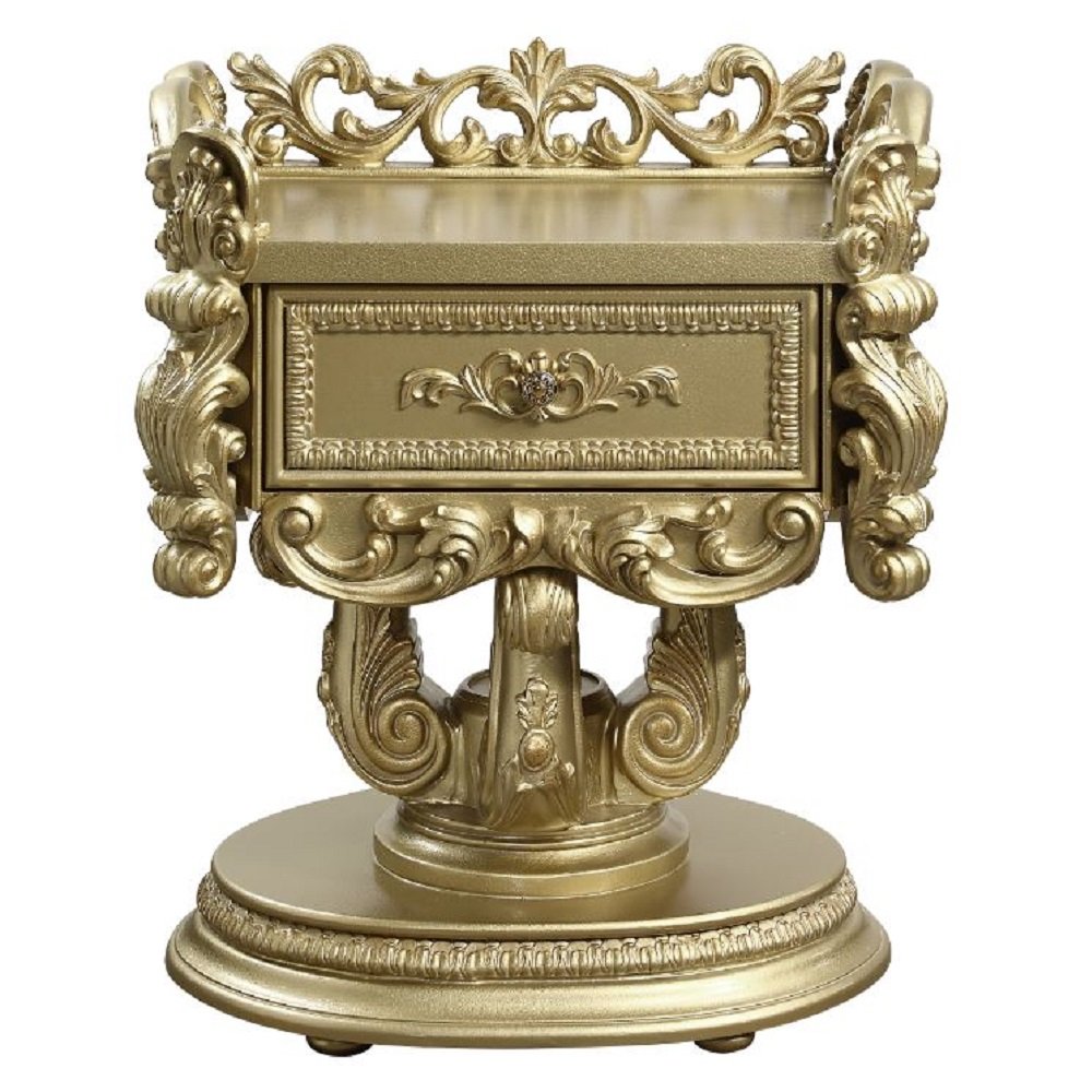 Bernadette Nightstand Gold. Picture 3