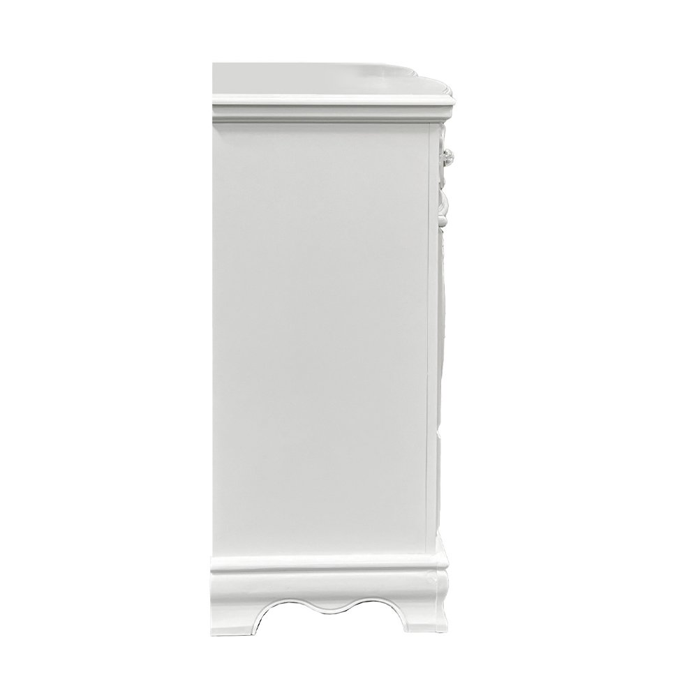 Flora Dresser w/Door White. Picture 5