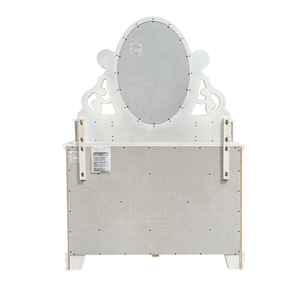 Flora Dresser w/Door White. Picture 10