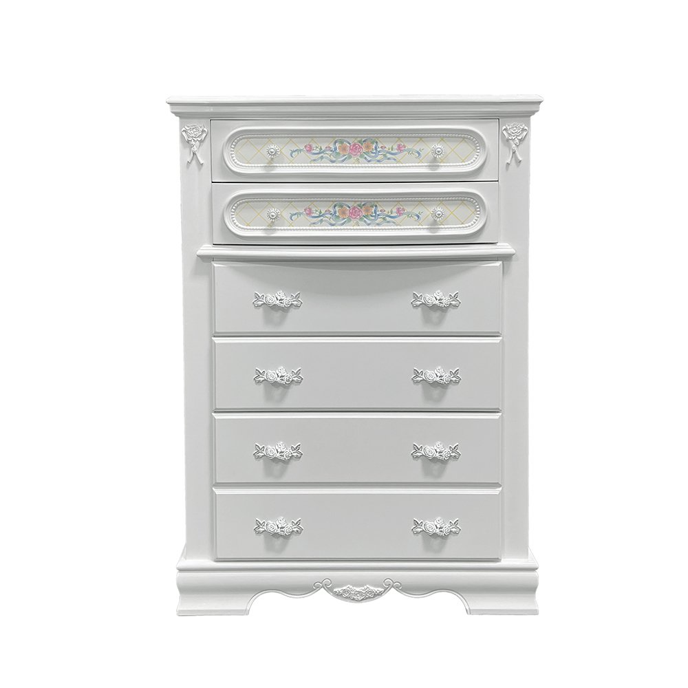 Flora Chest White. Picture 5