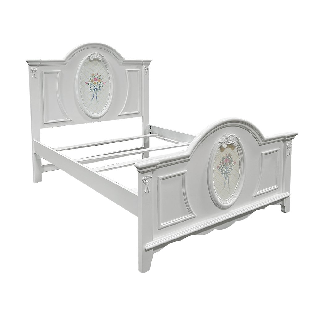 Flora Twin Bed White. Picture 3