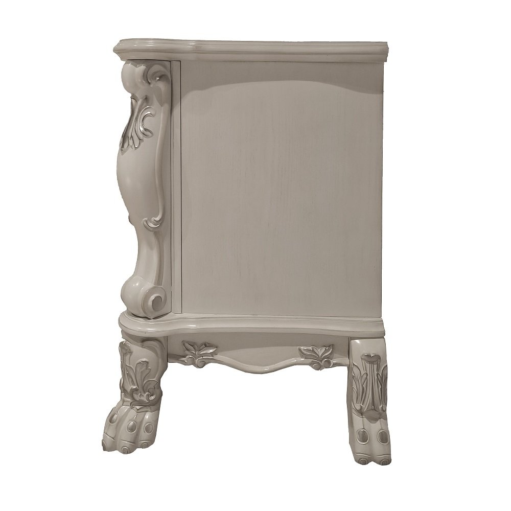 Dresden Nightstand Bone White. Picture 3