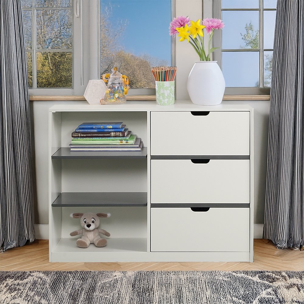 Ratana Cabinet-Optional White & Gray. Picture 1