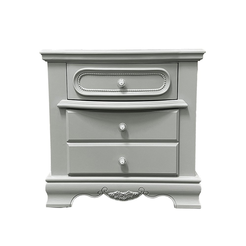 Flora Nightstand Gray. Picture 3