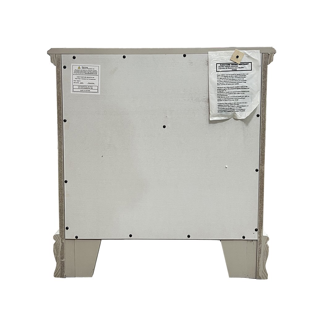 Flora Nightstand Gray. Picture 6