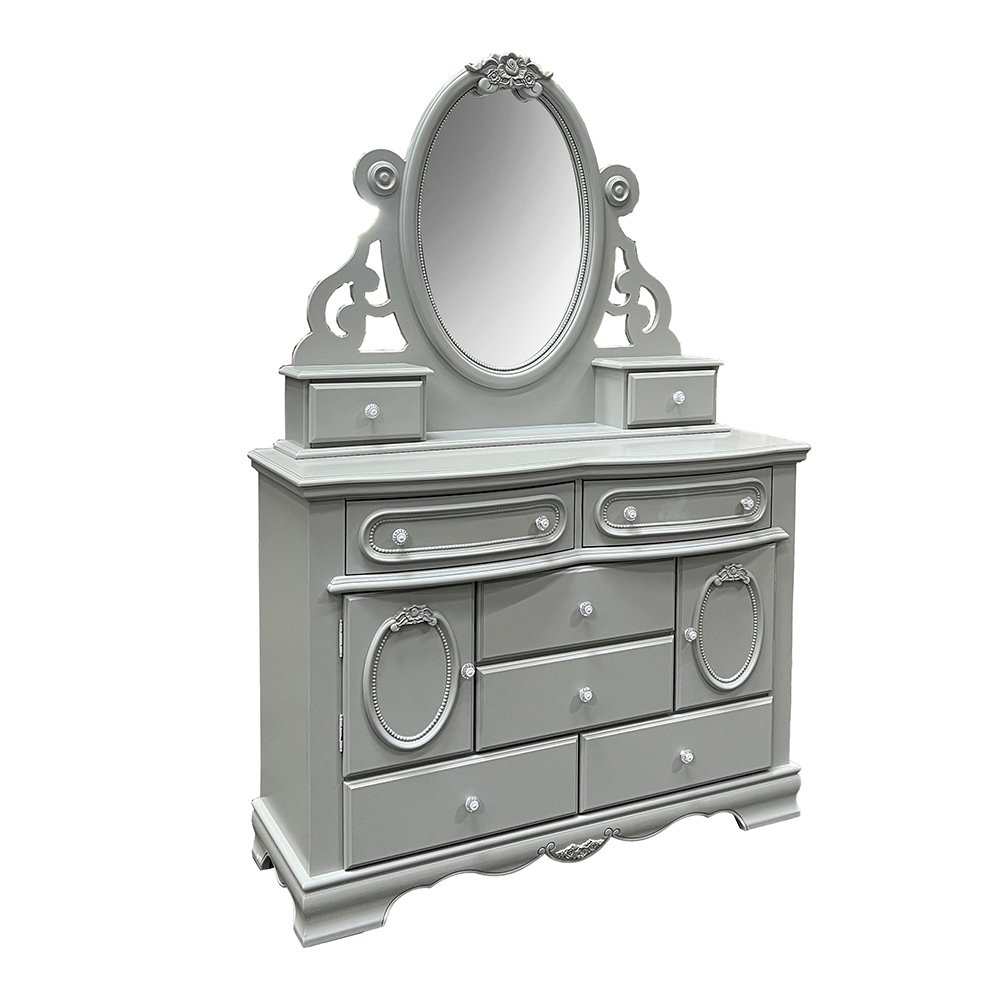 Flora Jewelry Mirror Gray. Picture 5