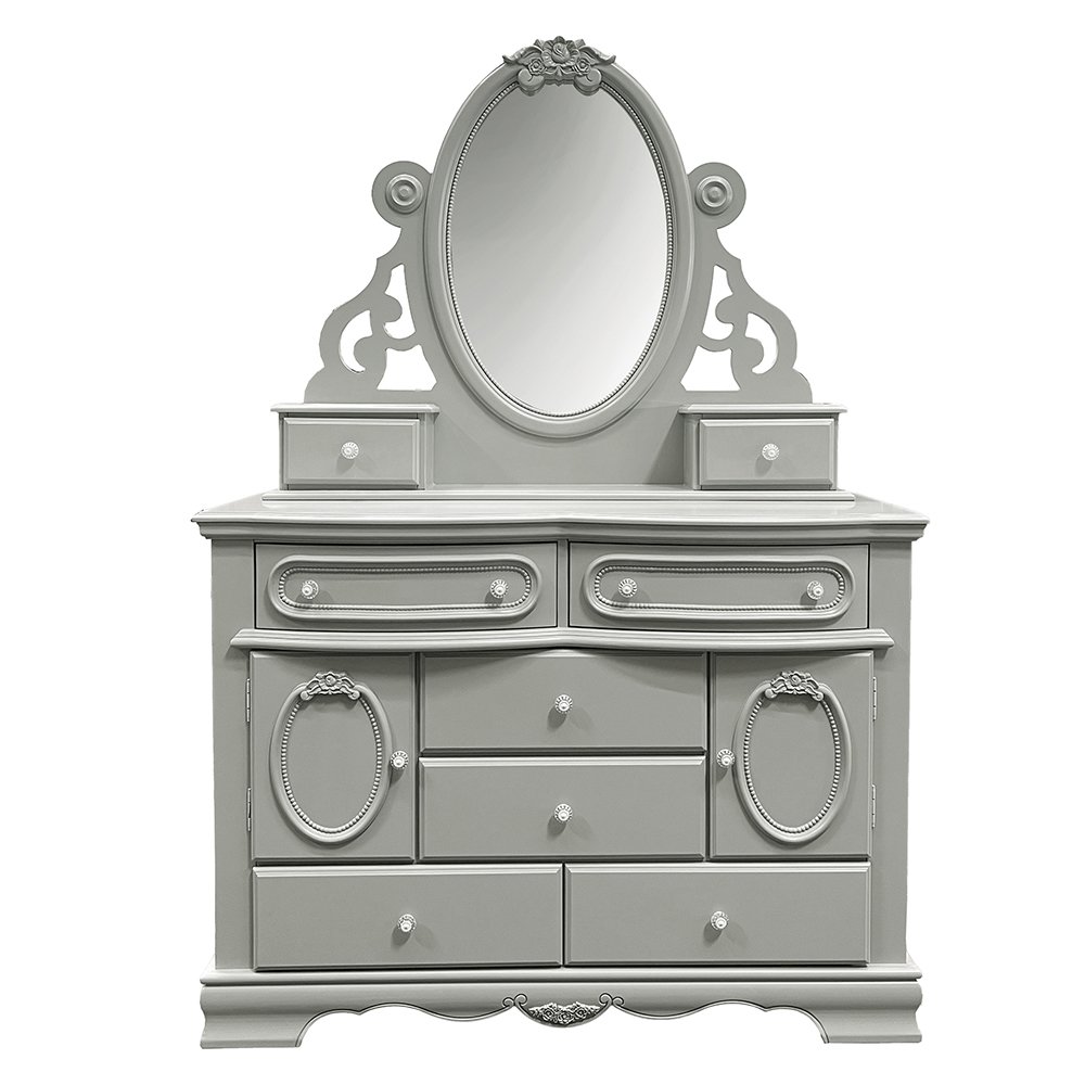 Flora Jewelry Mirror Gray. Picture 6