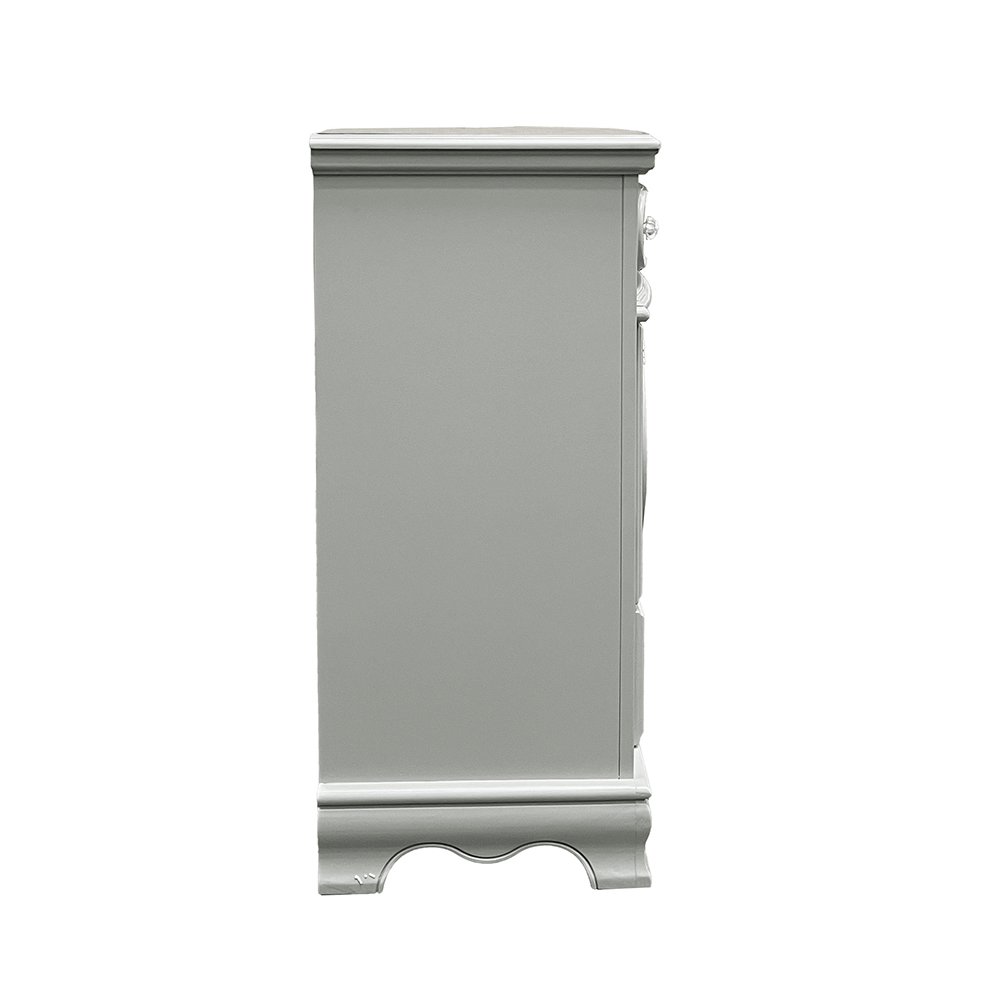 Flora Dresser w/Door Gray. Picture 6