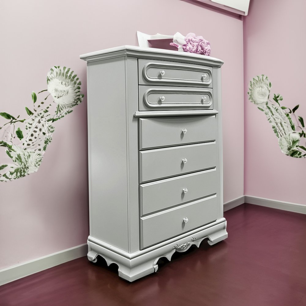 Flora Chest Gray. Picture 1