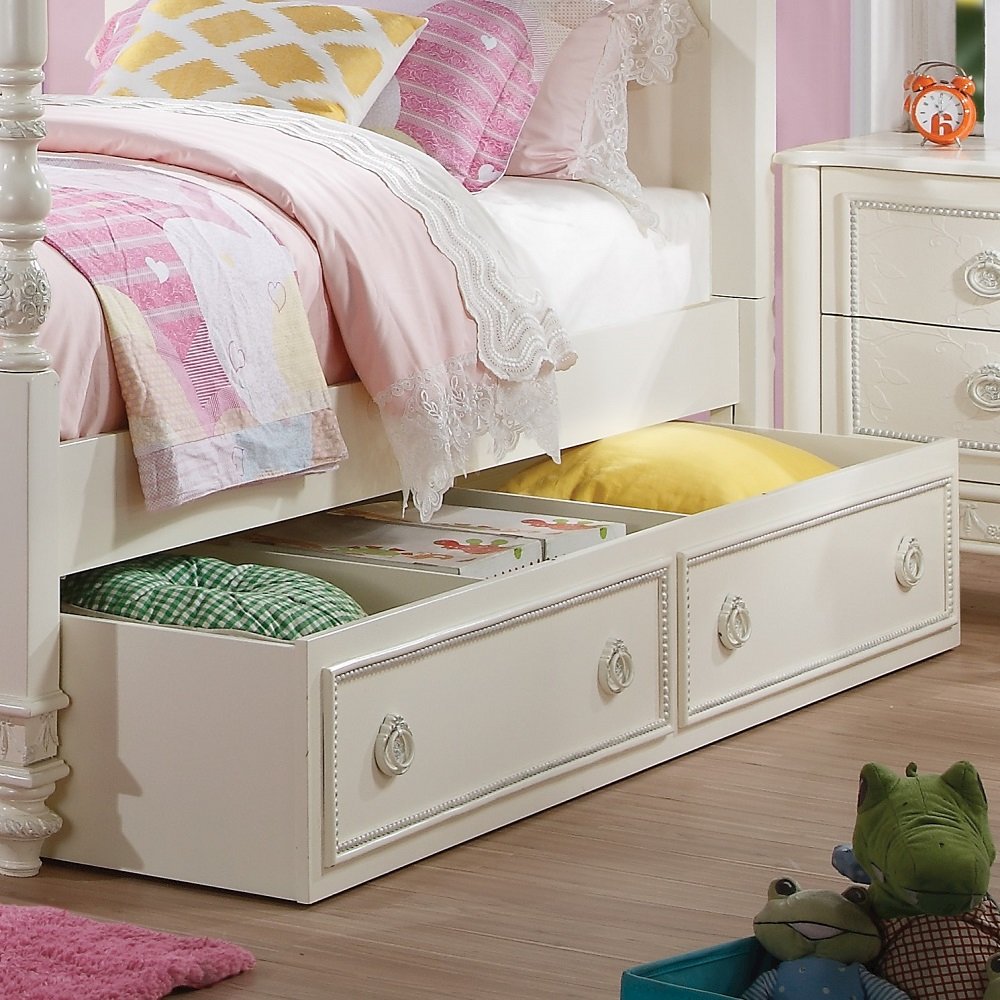 Dorothy Trundle (Twin)-Optional Ivory. Picture 1