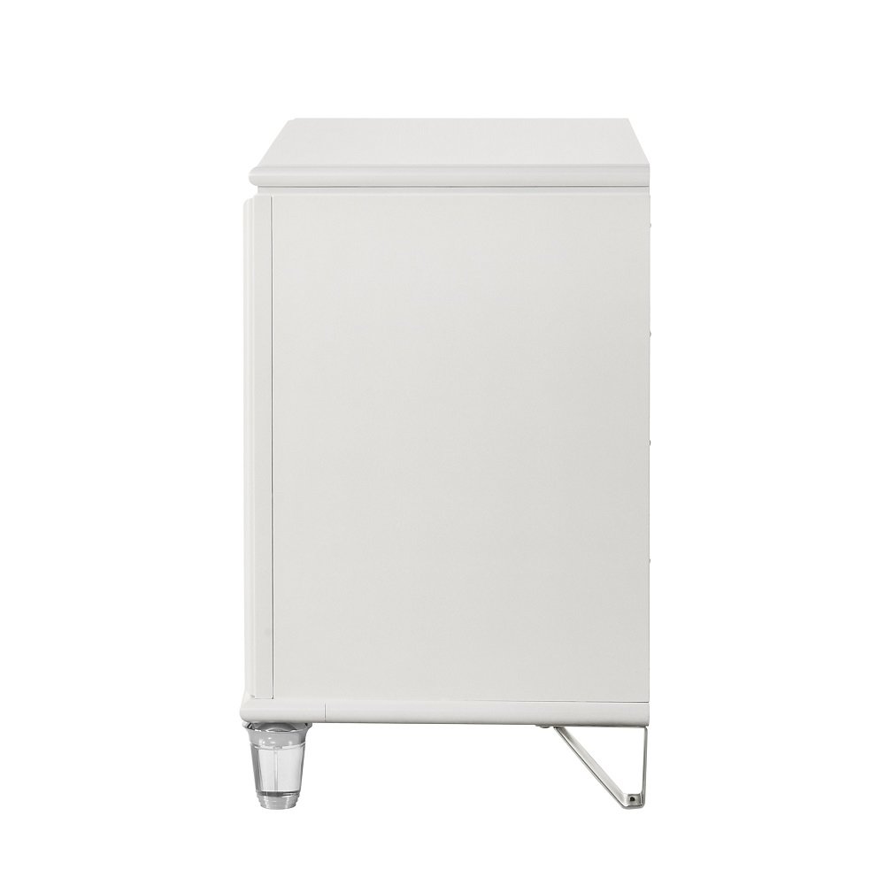 Tarian Nightstand Pearl White. Picture 4
