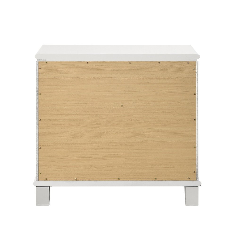Tarian Nightstand Pearl White. Picture 5