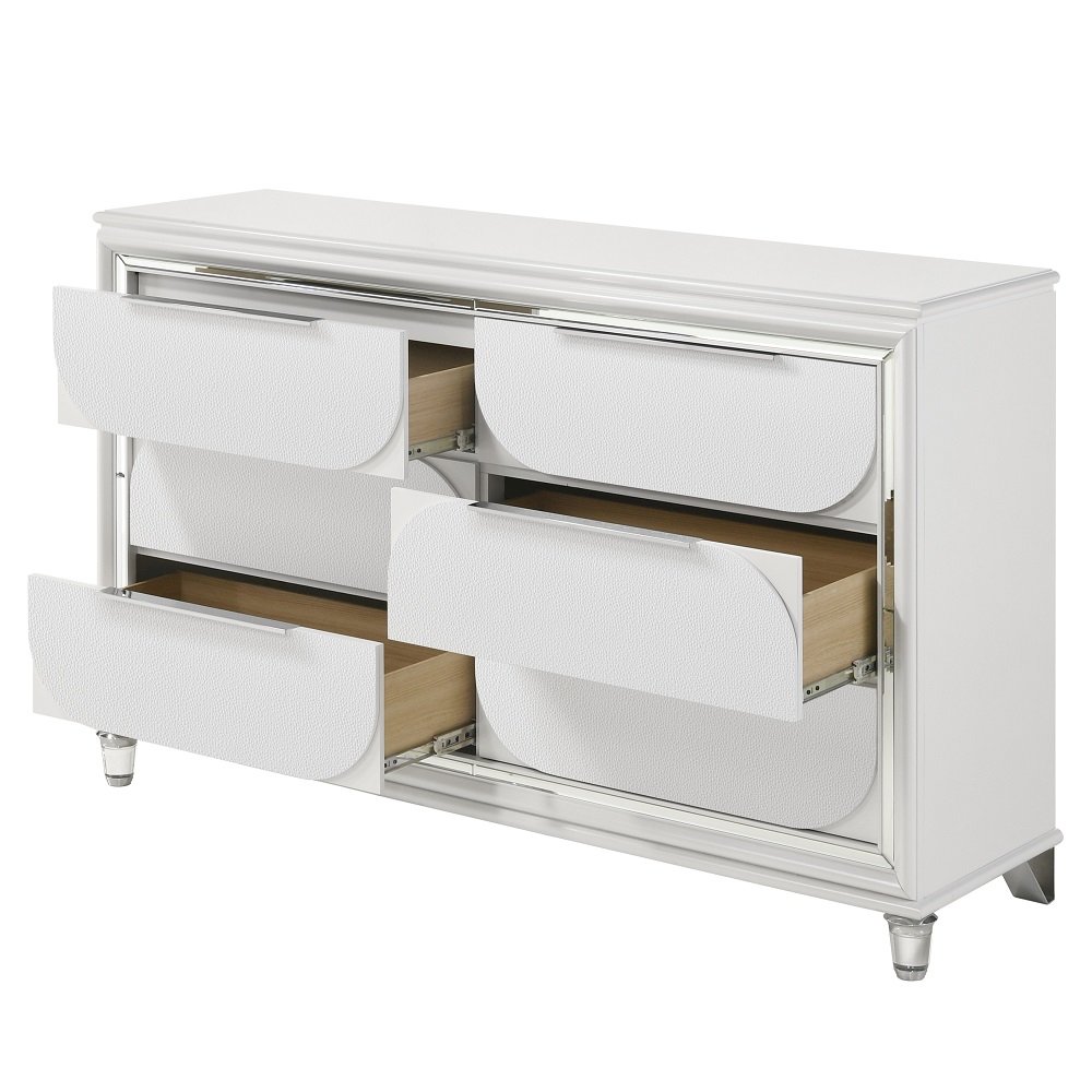 Tarian Dresser Pearl White. Picture 5