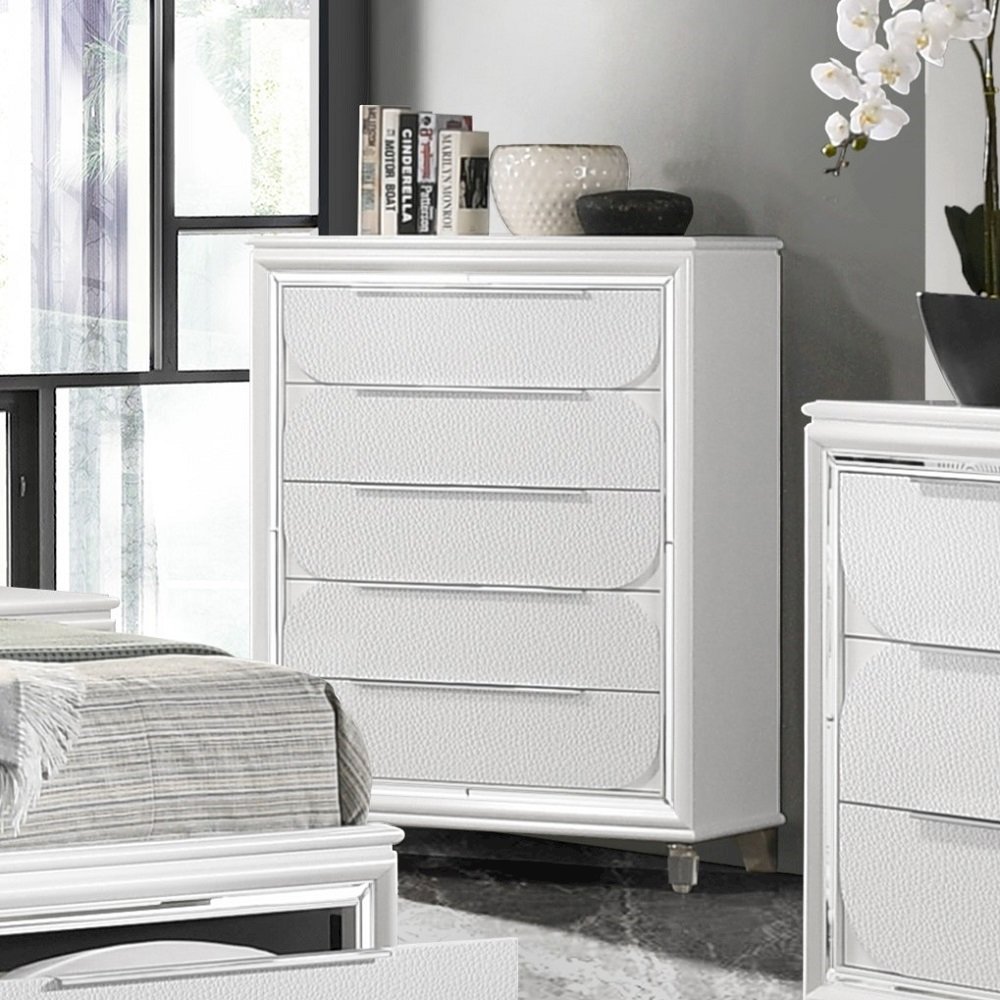 Tarian Chest Pearl White. Picture 1