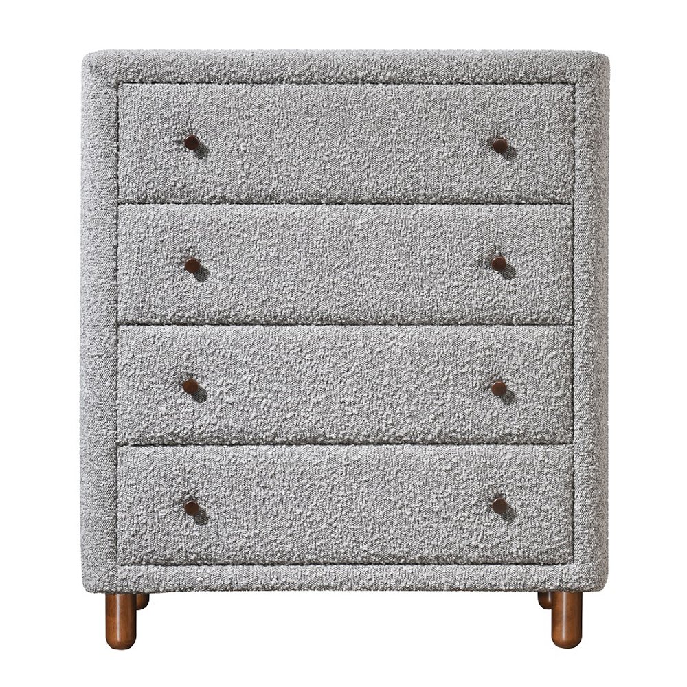 Cleo Chest Gray Boucle. Picture 3
