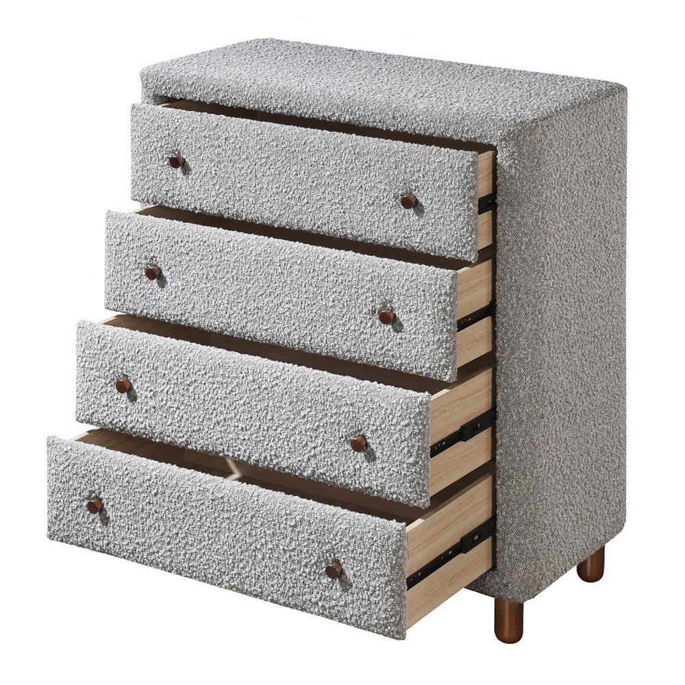 Cleo Chest Gray Boucle. Picture 4