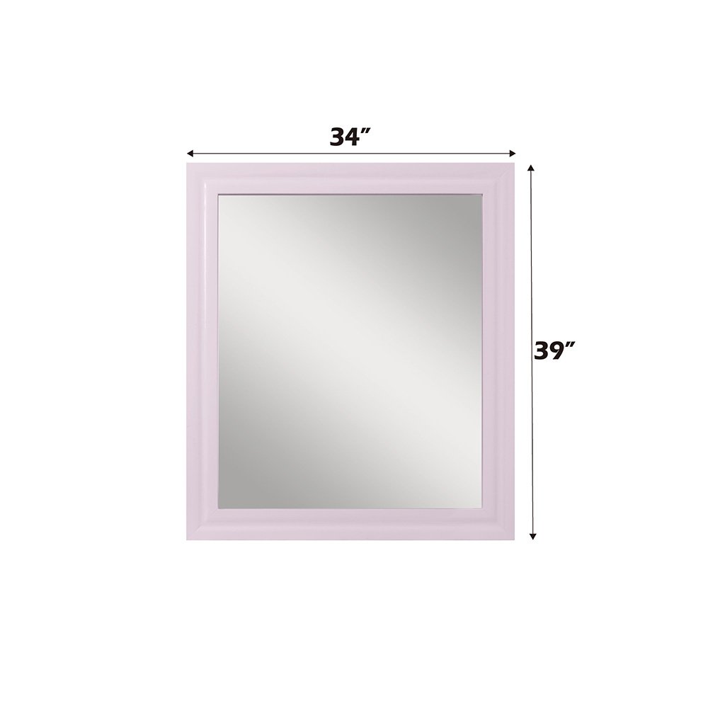 Gaines Mirror Pink High Gloss. Picture 9