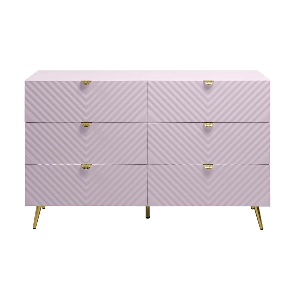 Gaines Dresser Pink High Gloss. Picture 3