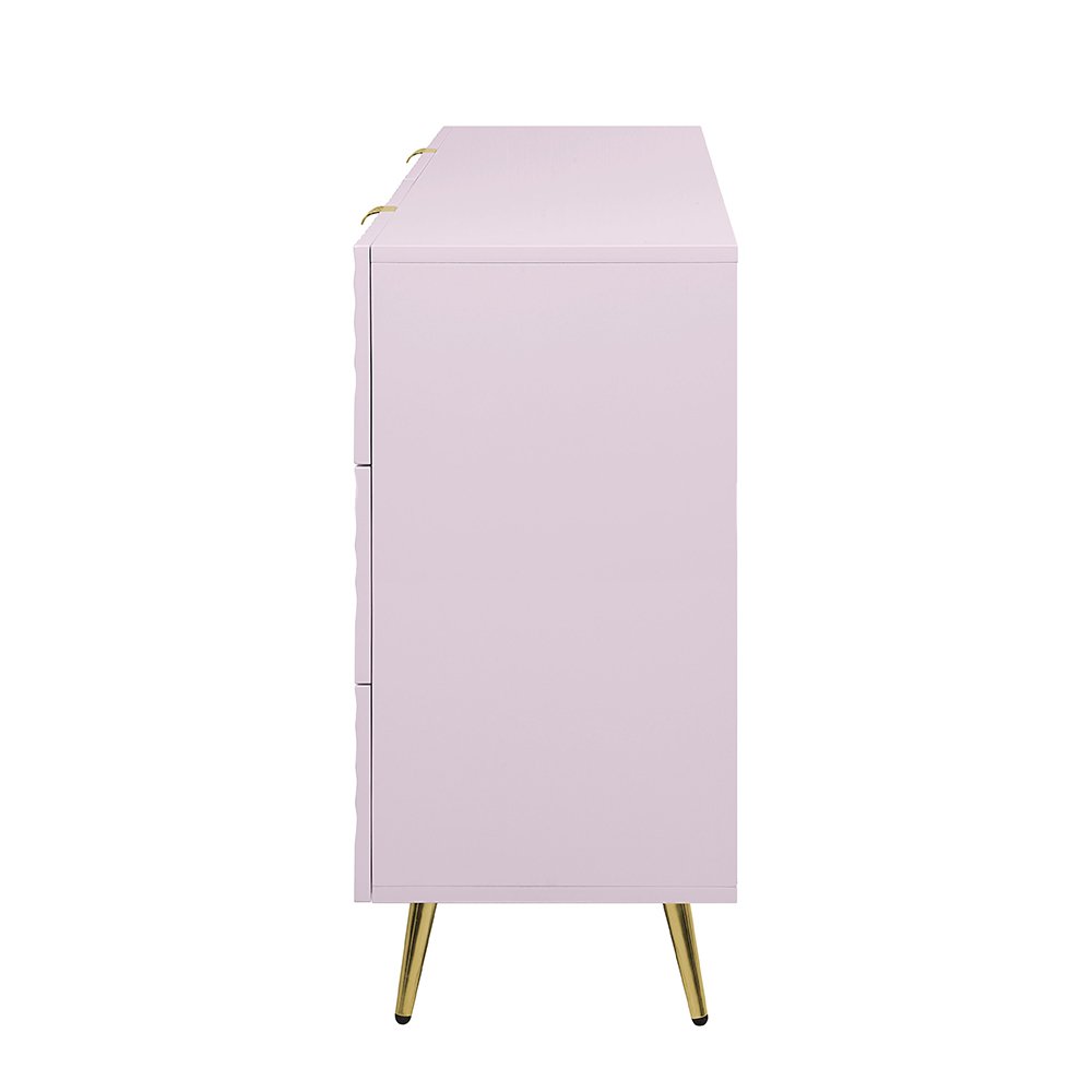 Gaines Dresser Pink High Gloss. Picture 5