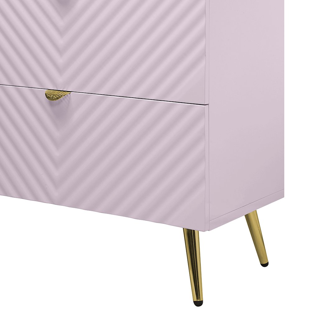 Gaines Dresser Pink High Gloss. Picture 8