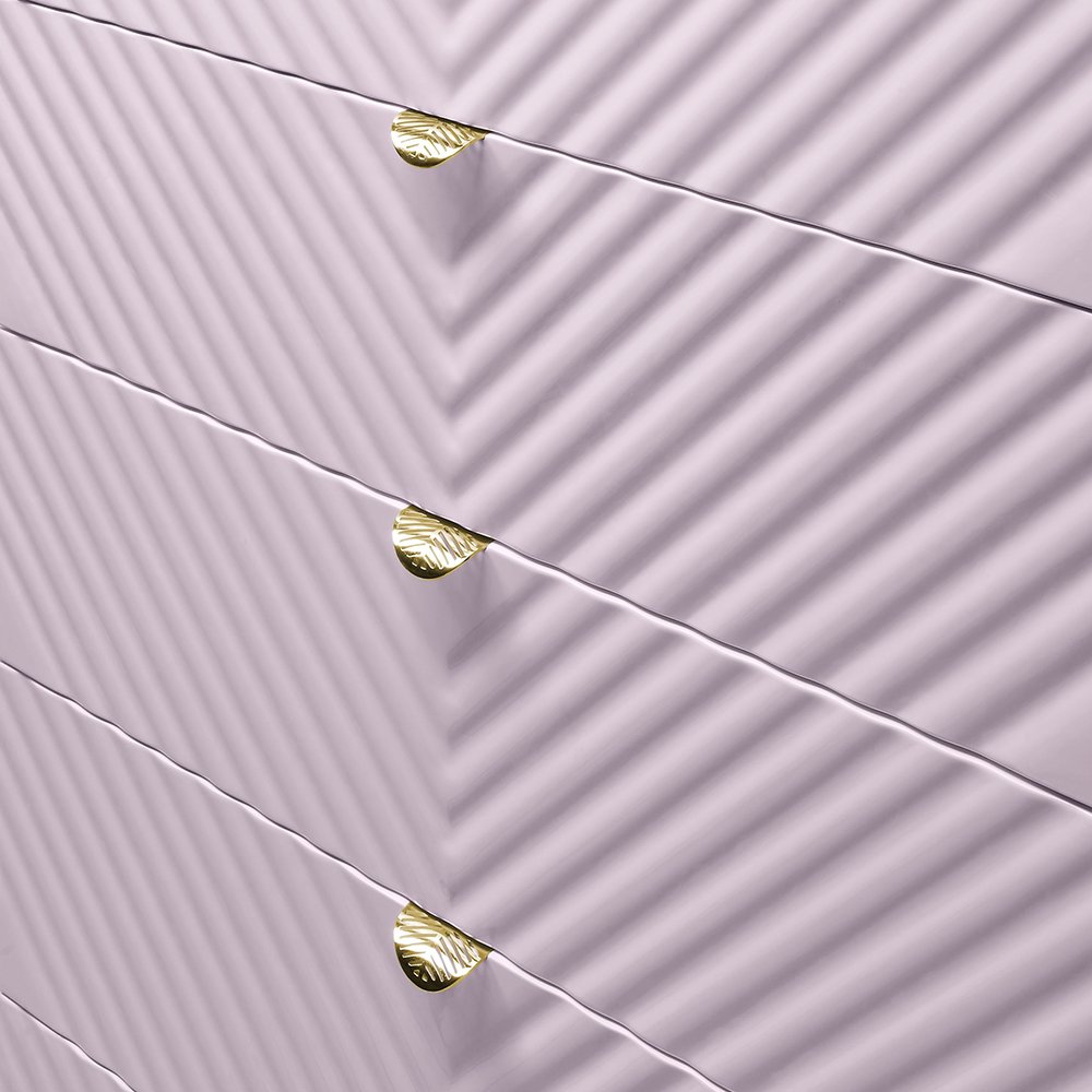 Gaines Chest Pink High Gloss. Picture 8