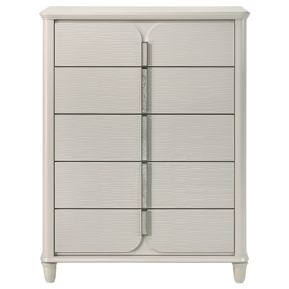 Laveda Chest Pearl White. Picture 3