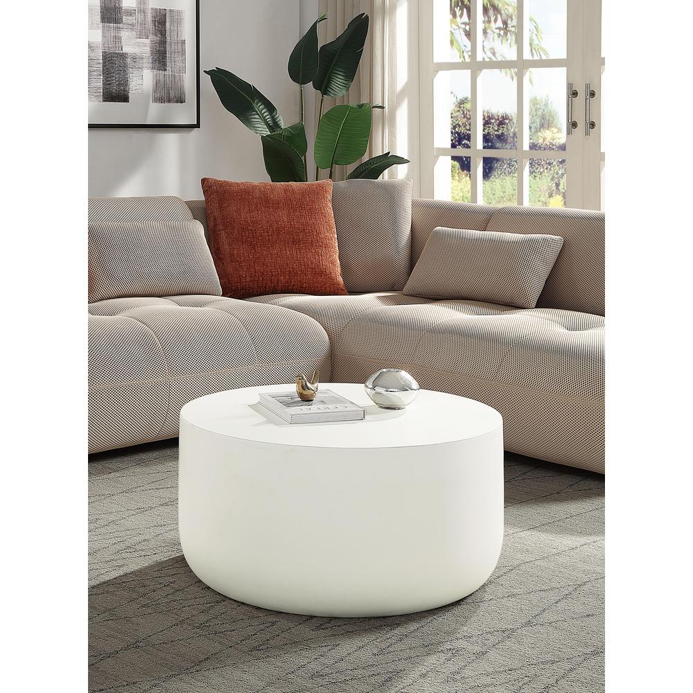 Dustan Coffee Table Natural White. Picture 3