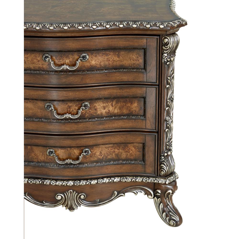 Devany Nightstand, Cherry Finish. Picture 6