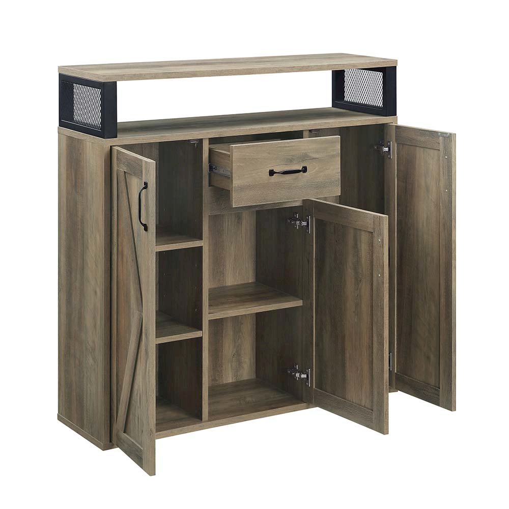 Abiram Server Rustic Oak. Picture 4