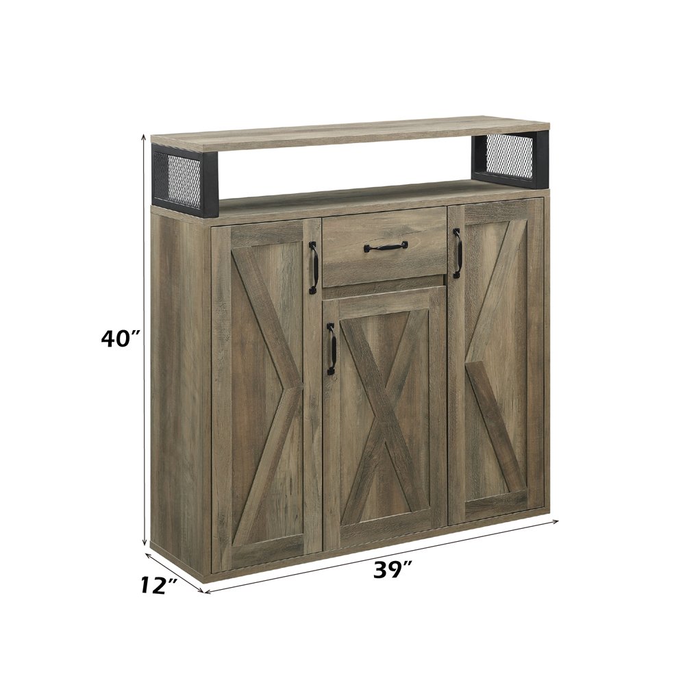 Abiram Server Rustic Oak. Picture 6