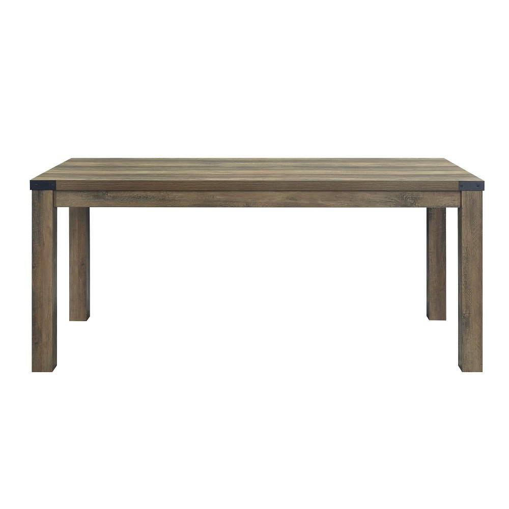 Abiram Dining Table Rustic Oak. Picture 3