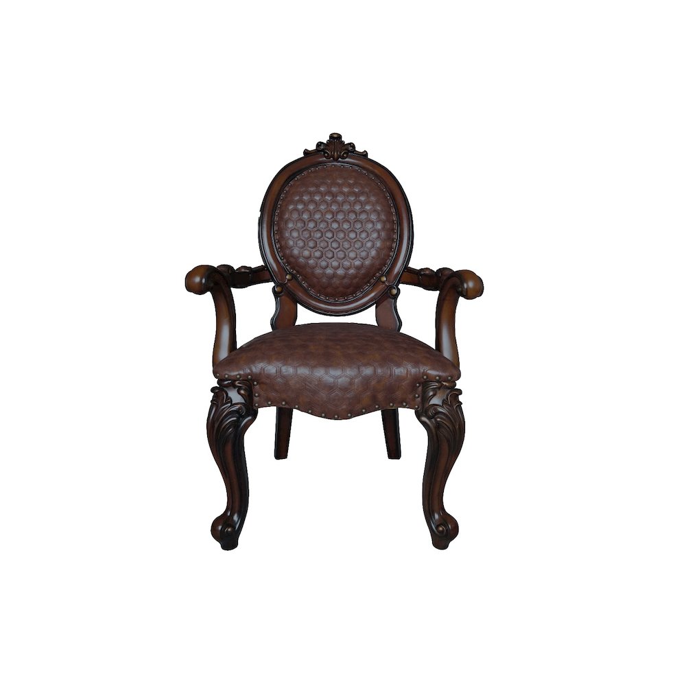 Versailles Arm Chair (Set-2) Cherry. Picture 2