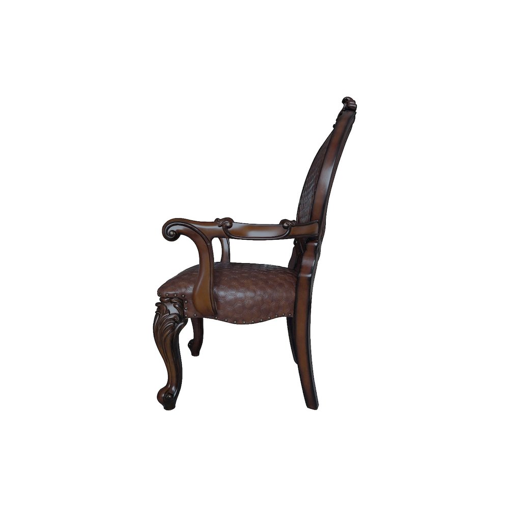Versailles Arm Chair (Set-2) Cherry. Picture 3
