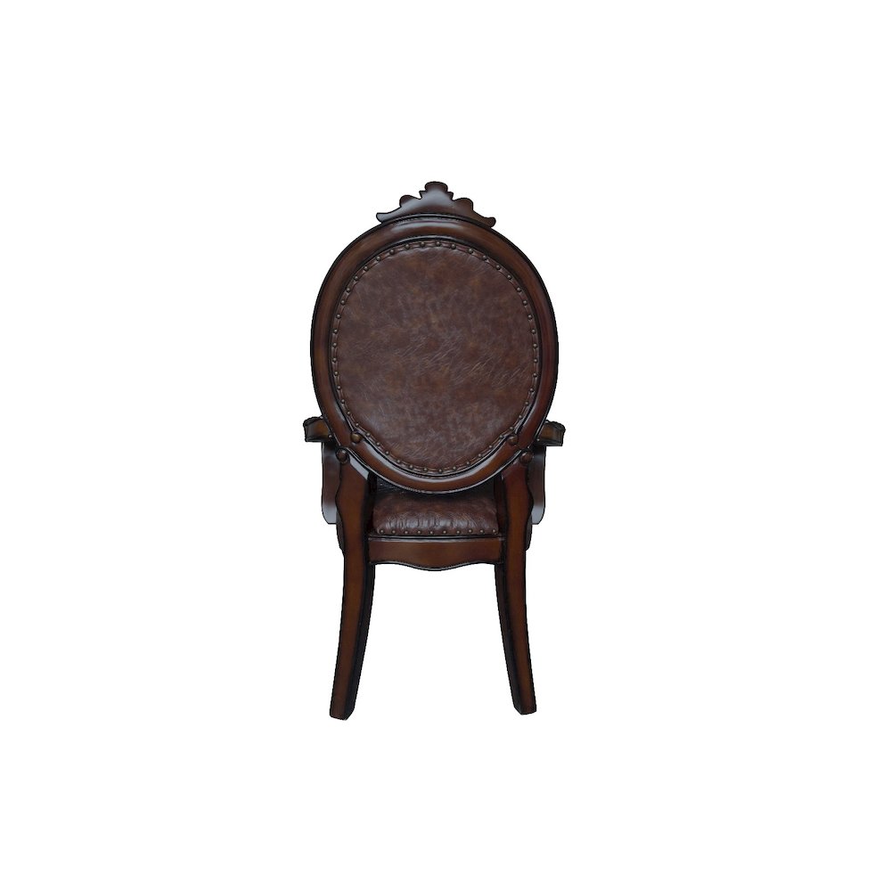 Versailles Arm Chair (Set-2) Cherry. Picture 4