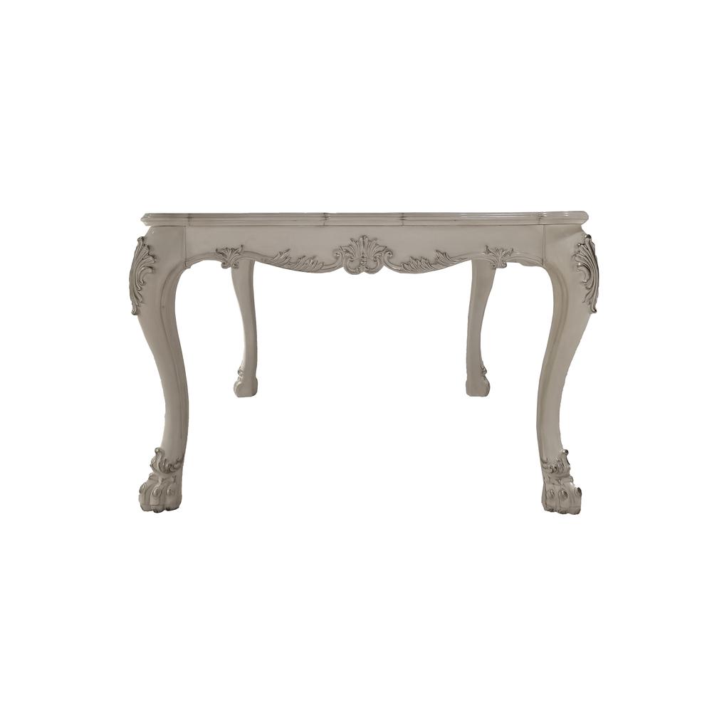 Dresden  Counter Height Table in Bone White Finish. Picture 2
