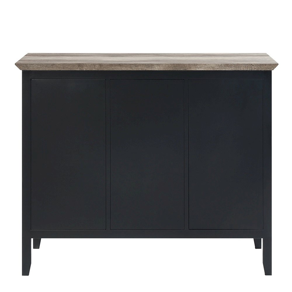 Zudora Server Antique Oak & Black. Picture 6