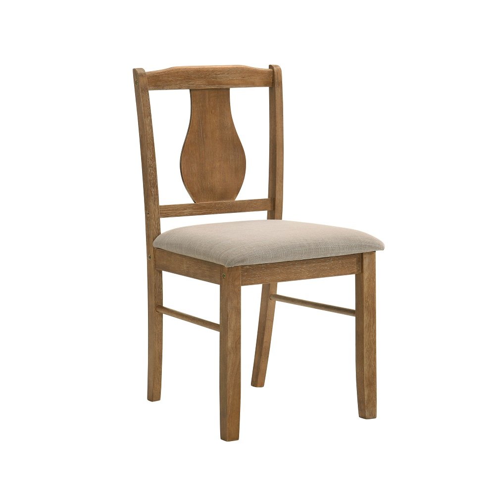 Kayee 5 PC Pack Dining Set Weathered Oak. Picture 5