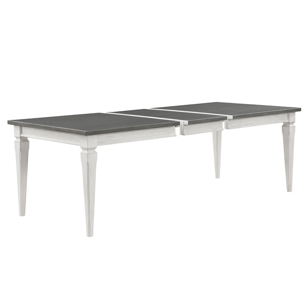 Katia Dining Table Gray & Weathered White. Picture 4