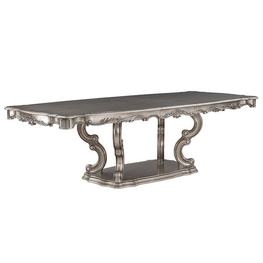 Ariadne Dining Table Antique Plantinum. Picture 2