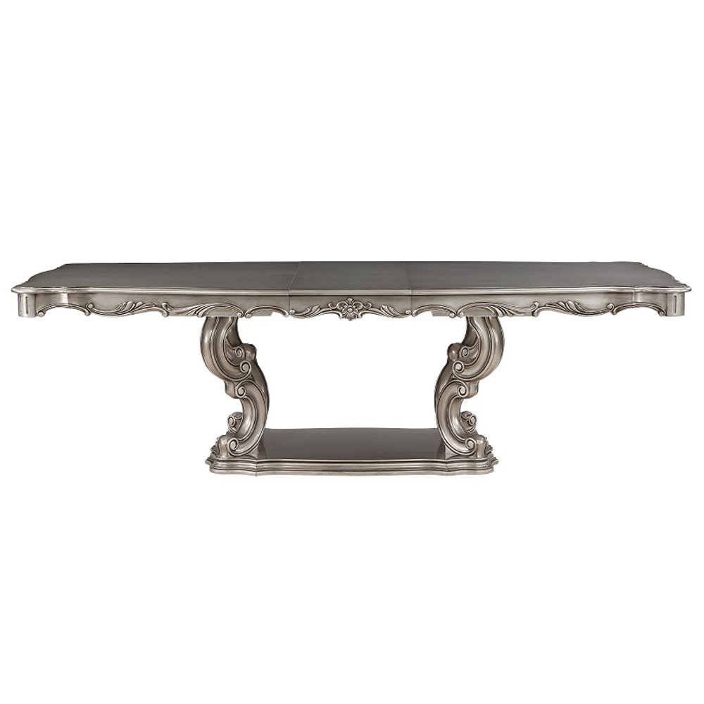 Ariadne Dining Table Antique Plantinum. Picture 3